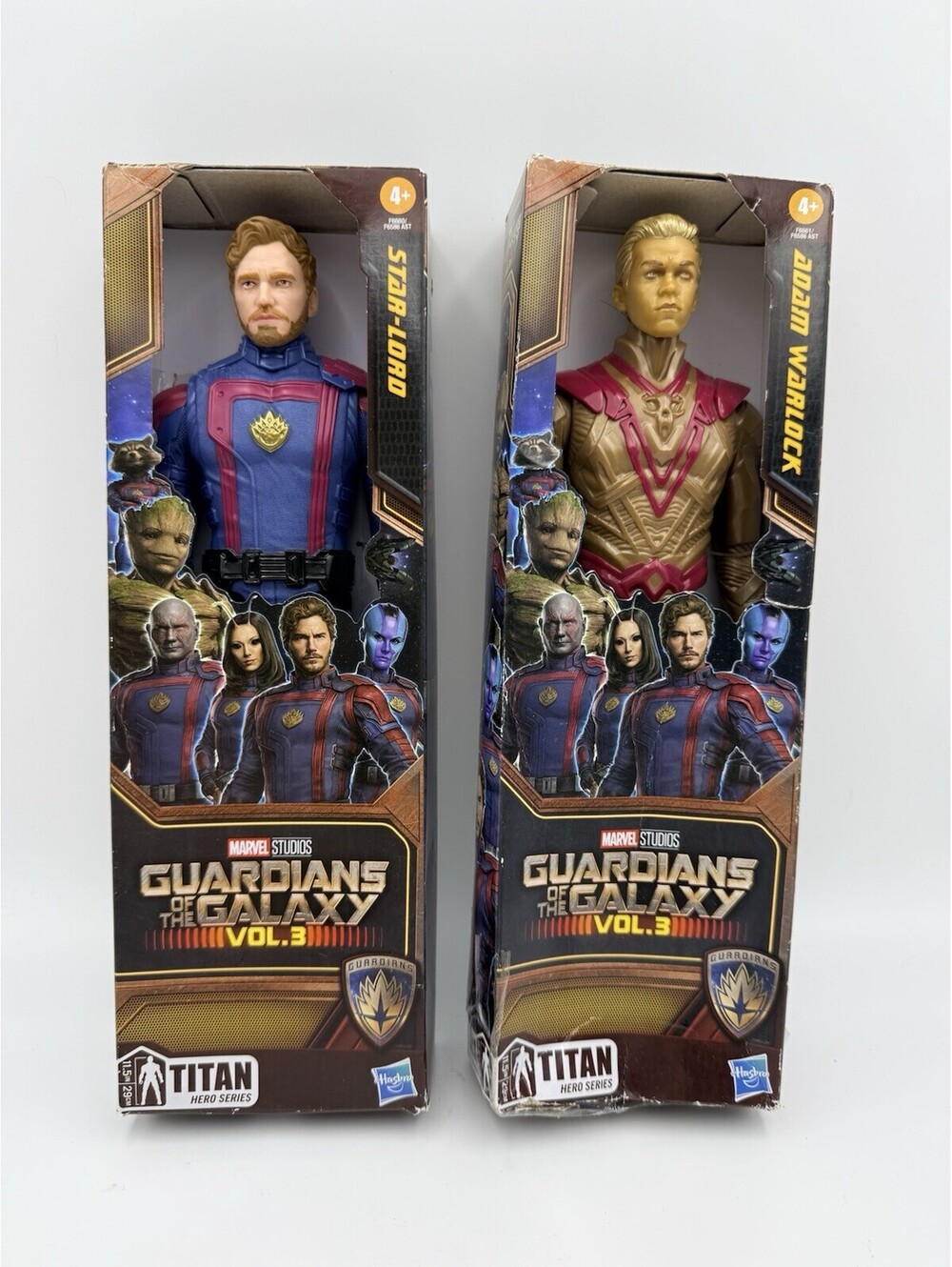 Guardians of the Galaxy Volume 3 Titan Hero Series Star Lord and Adam Warlock